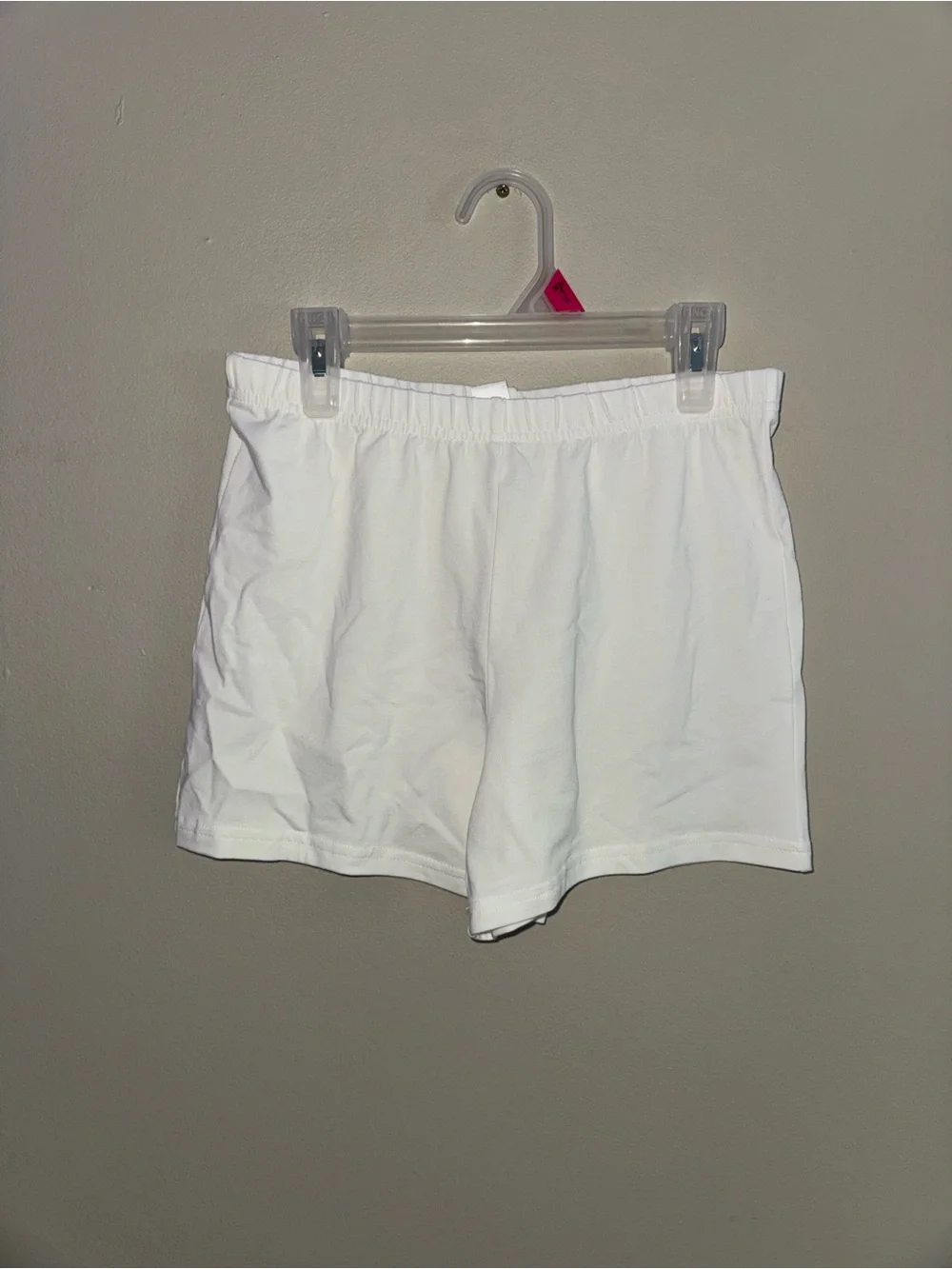 Carter's White Elastic-Waist Girls' Shorts